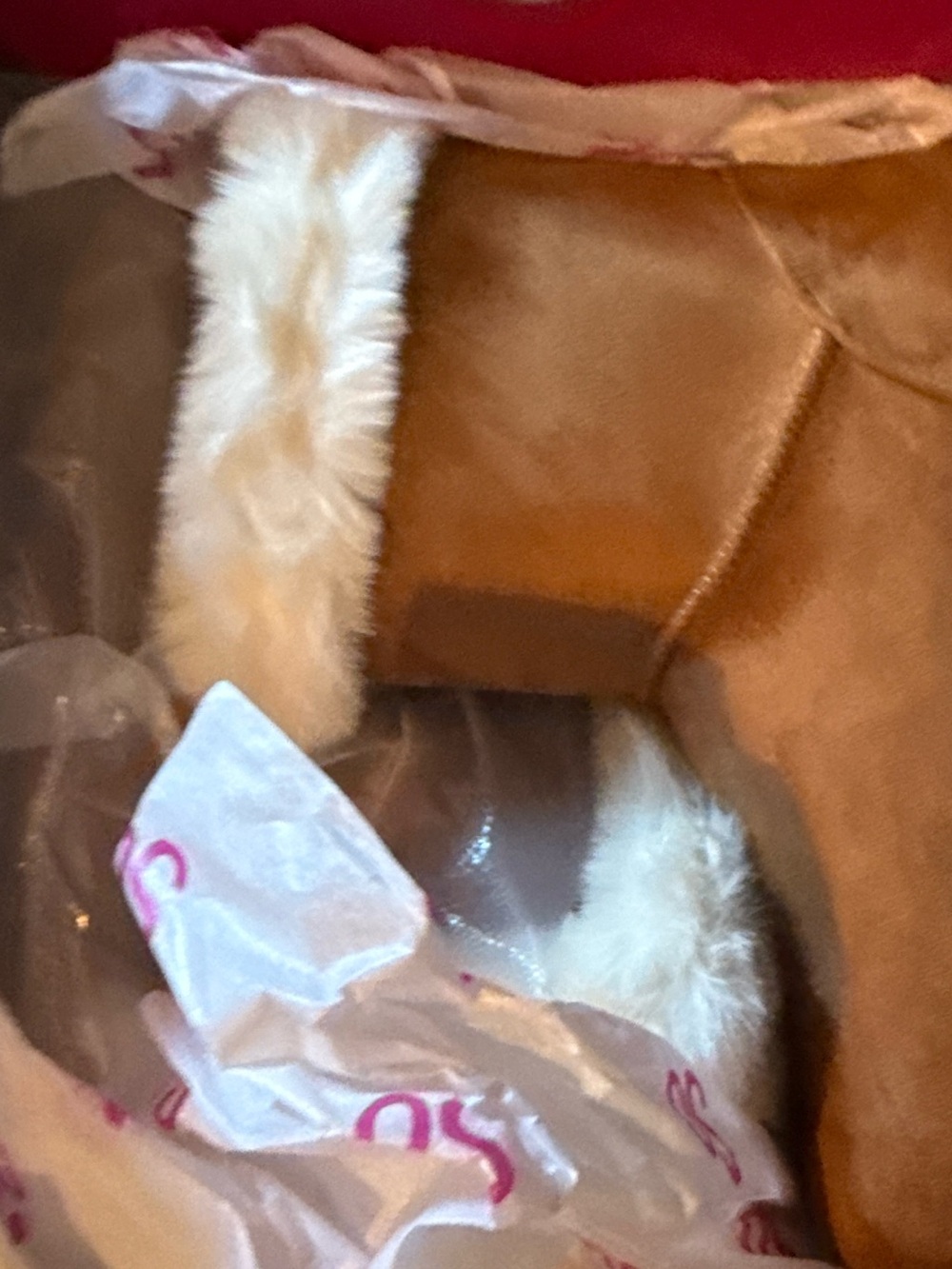 Kohl's Brown Faux Fur Trim Winter Hat
